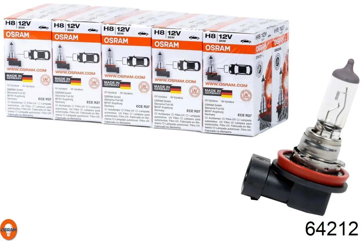 Lámpara halógena Osram 64212