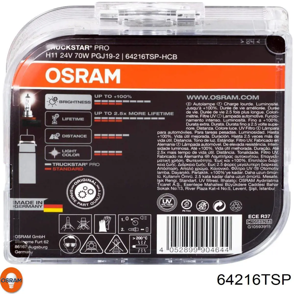Bombilla 64216TSP Osram