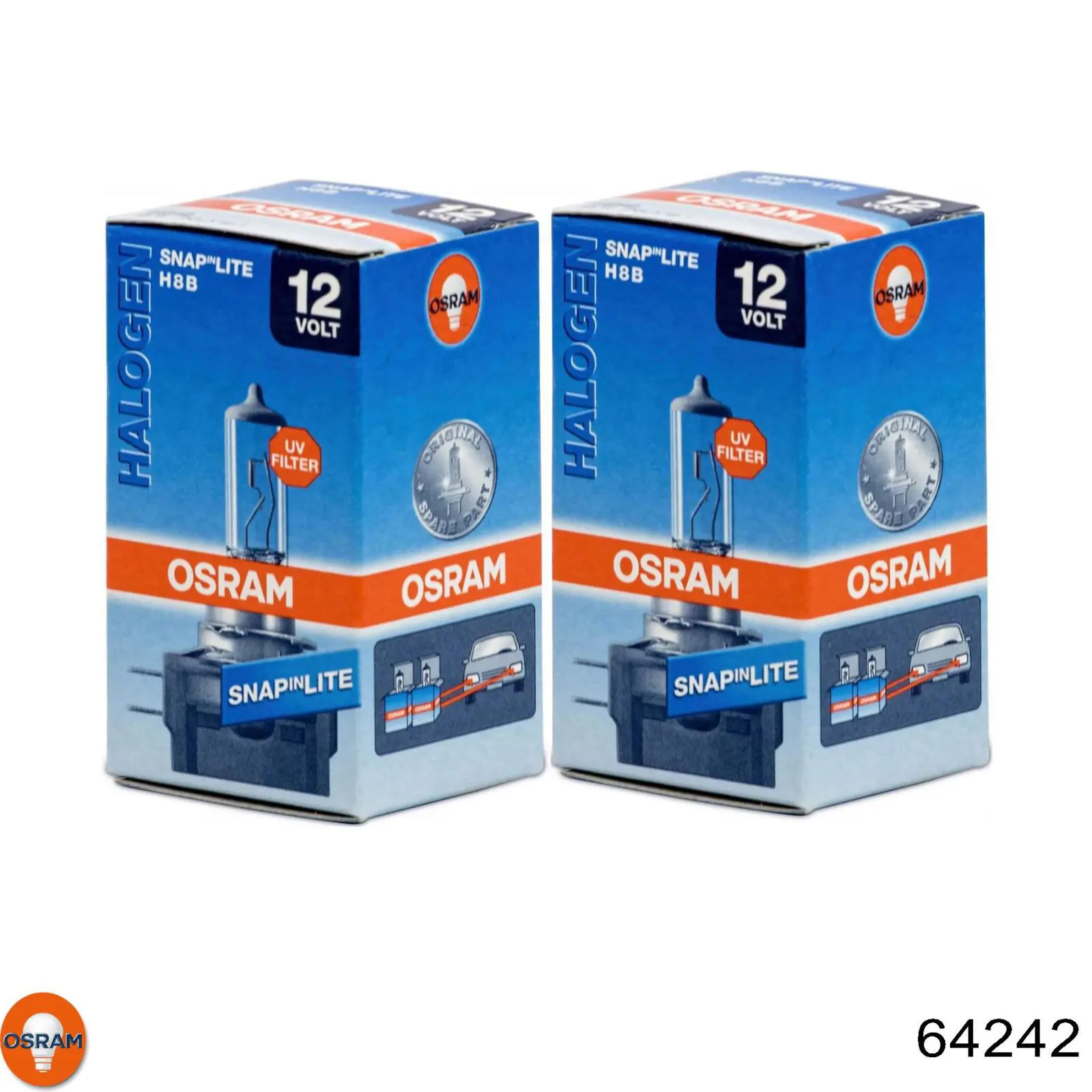 64242 Osram Lámpara halógena