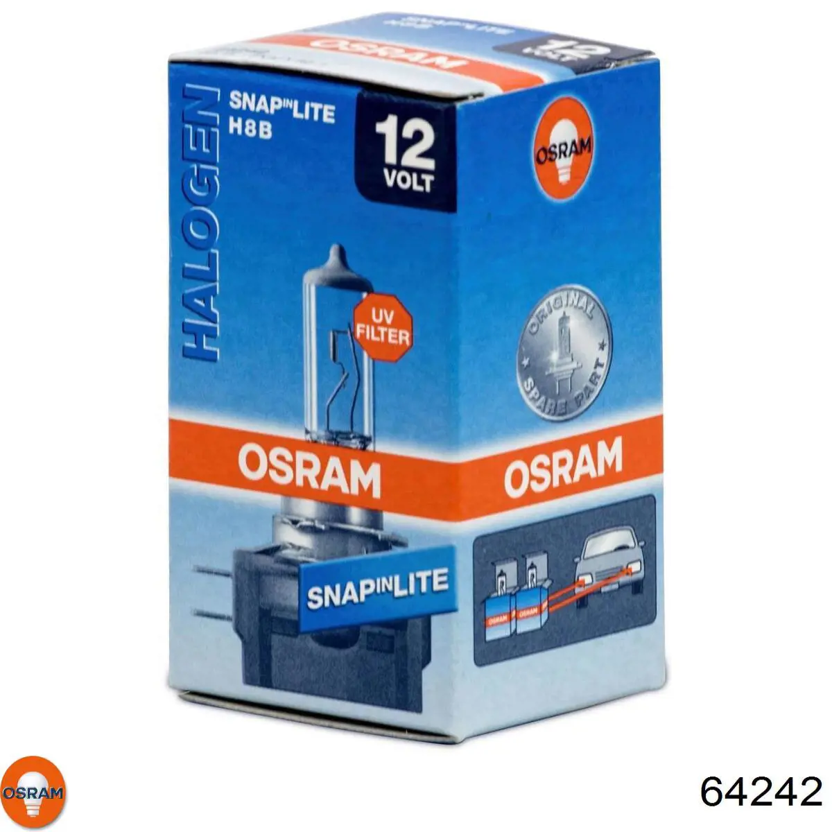 64242 Osram bombilla halógena