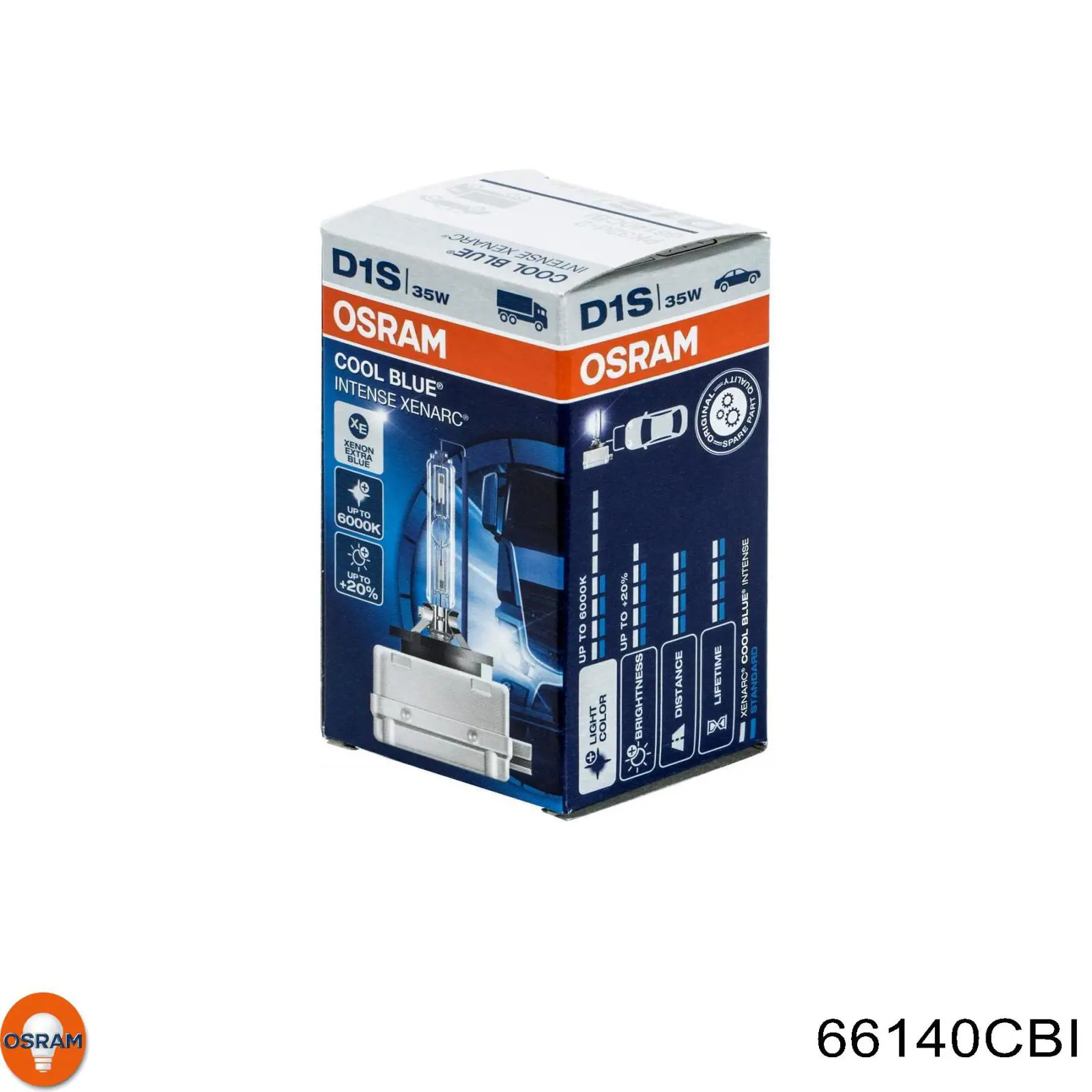 Bombilla de xenón 66140CBI Osram