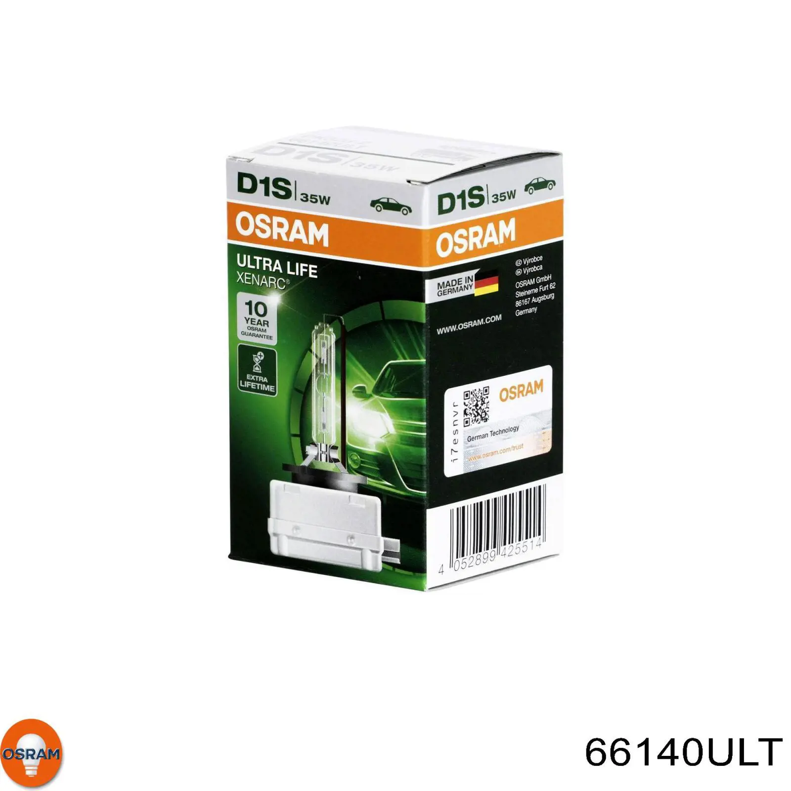 Bombilla de xenón Osram 66140ULT precio, desde 39,19 EUR