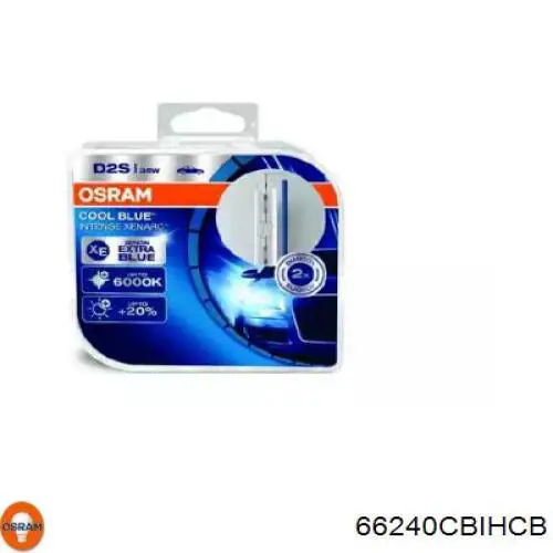 66240CBIHCB Osram bombilla de xenon