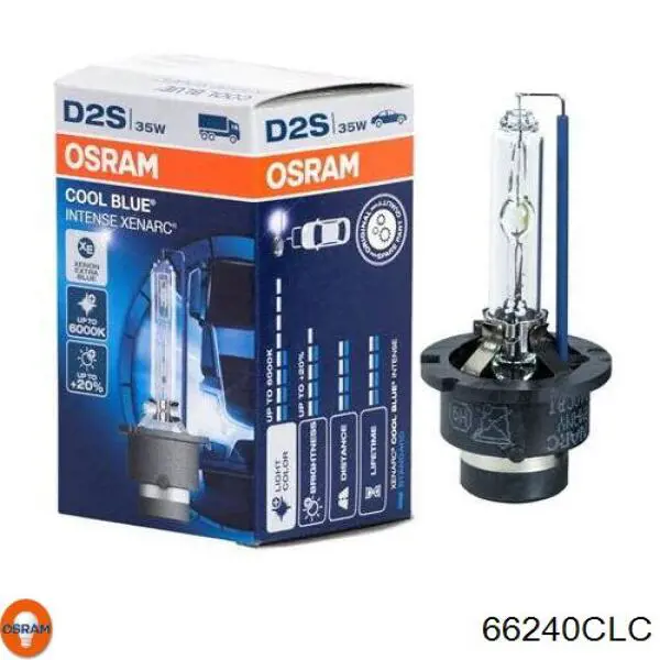 Bombilla de xenón 66240CLC Osram