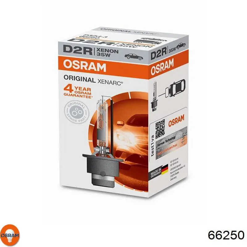 Lampara de xenon Osram 66250