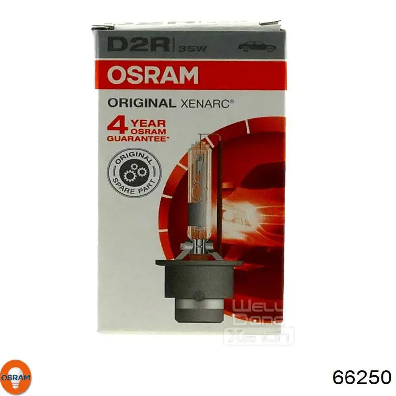 Bombilla de xenón 66250 Osram