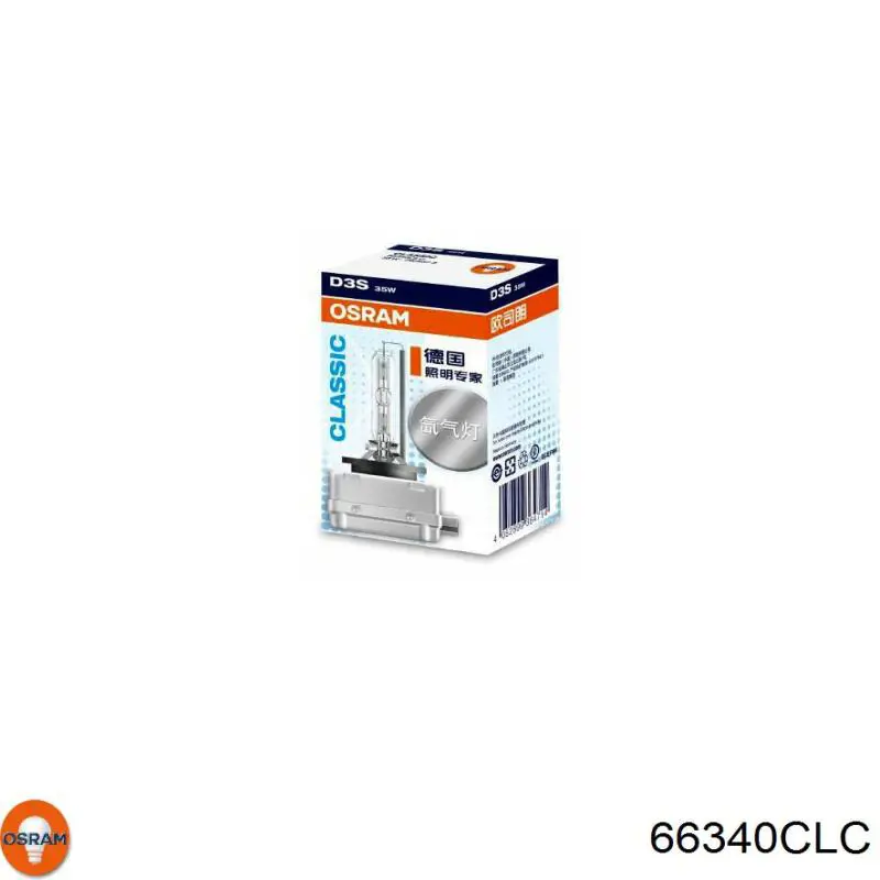 Bombilla de xenón 66340CLC Osram