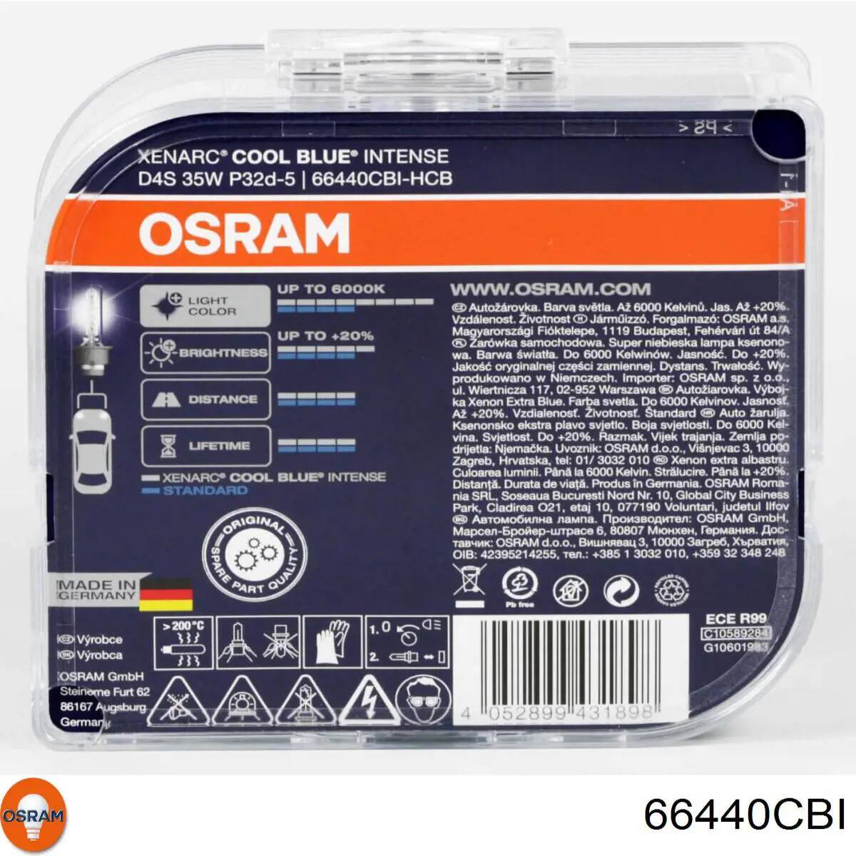 Comprar 66440CBI Osram Bombilla de xenón