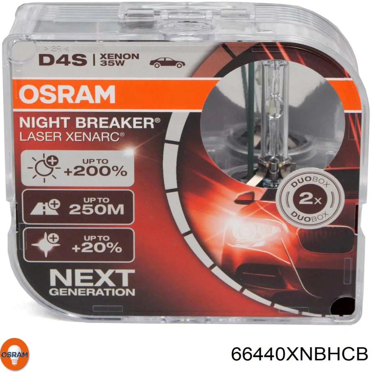 66440XNBHCB Osram bombilla de xenon