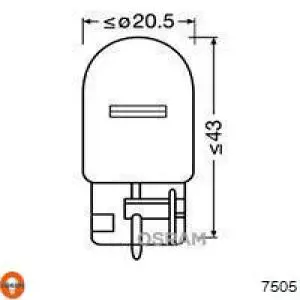 Bombilla de faro Osram 7505 precio, desde 2,21 EUR