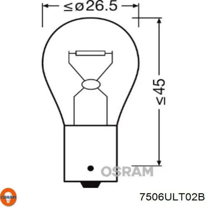 Bombilla OSRAM 7506ULT02B