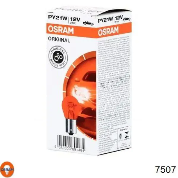 7507 Osram Bombilla de cruce