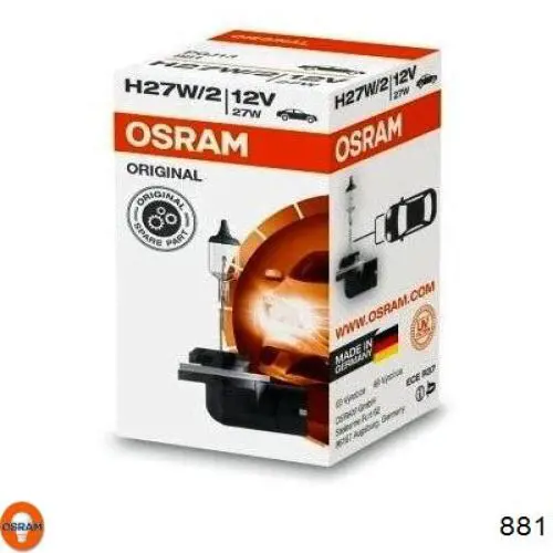 881 Osram Bombilla de cruce