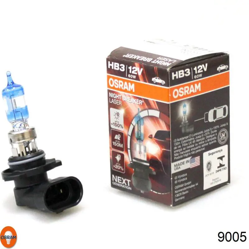 Bombilla halógena Osram 9005 precio, desde 10,42 USD