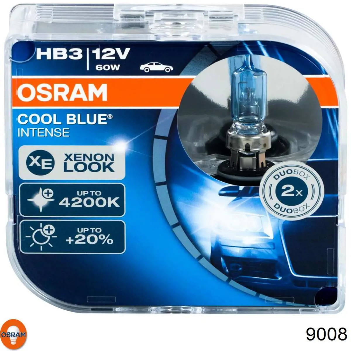 Bombilla halógena 9008 Osram