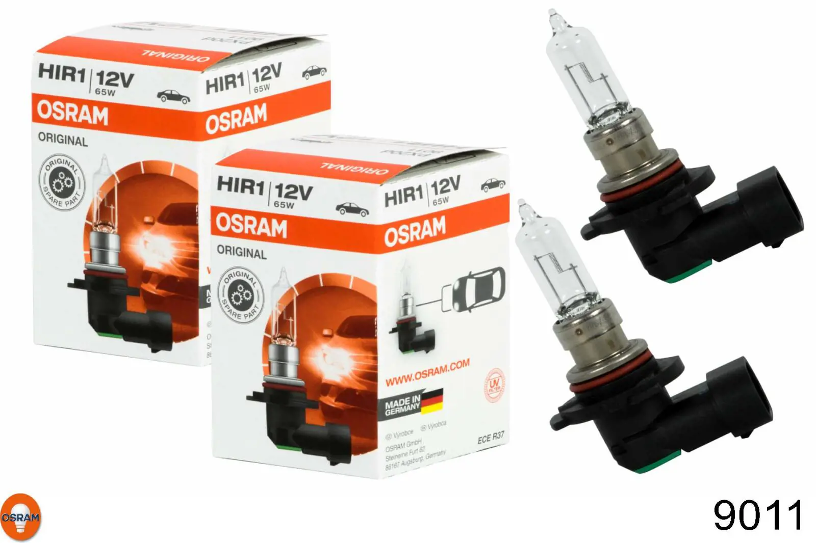 Comprar 9011 Osram Bombilla halógena de luz larga