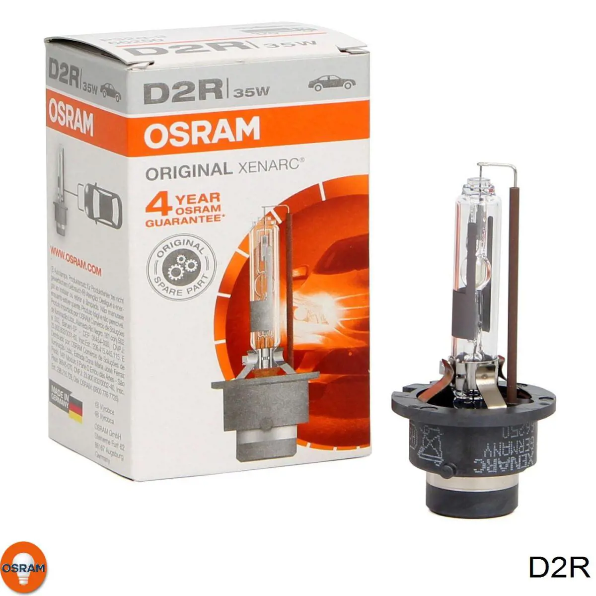 D2R Osram bombilla de xenon