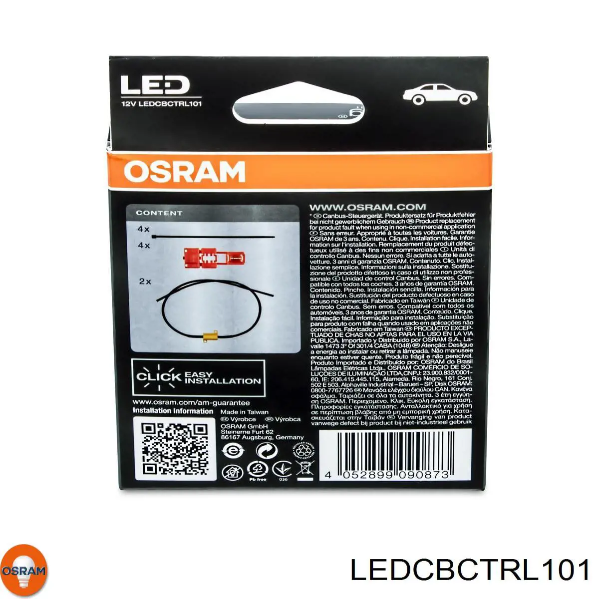 Cable de faro LEDCBCTRL101 Osram