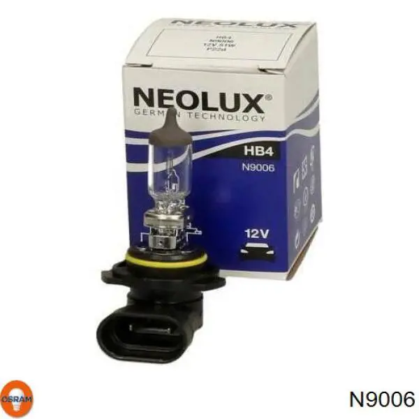 Lámpara halógena N9006 Osram