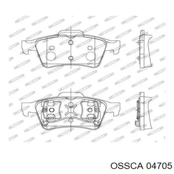 Pastillas de freno traseras Renault Espace 4 JK0