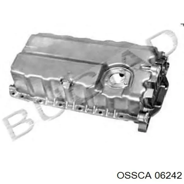 Cárter de aceite del motor 75334 Asam