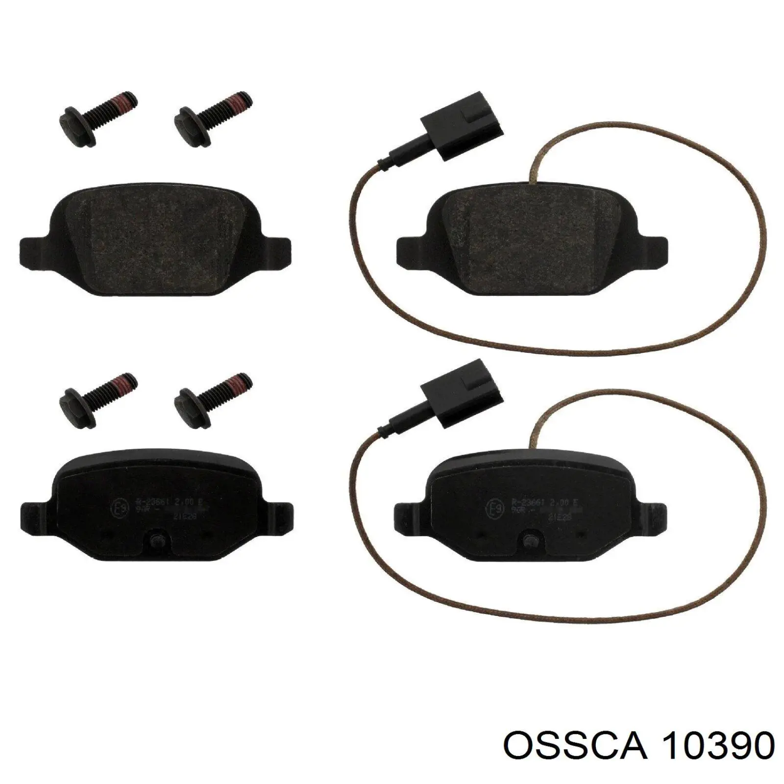 10390 Ossca correa trapezoidal