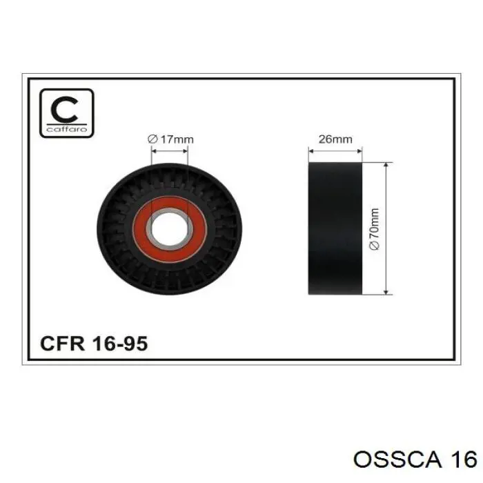 16 Ossca junta de culata