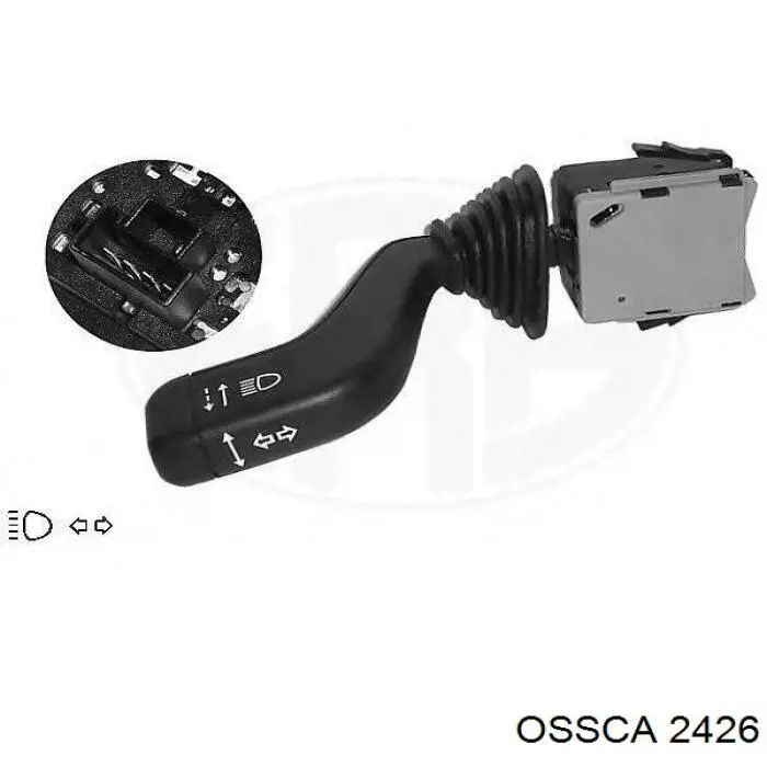 2426 Ossca sensor, temperatura del refrigerante (encendido el ventilador del radiador)