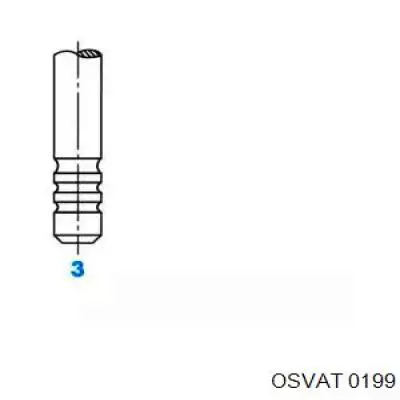 0199 Osvat válvula de escape