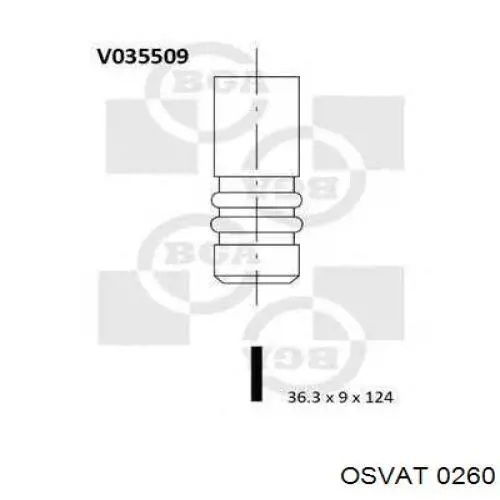 Válvula de escape Ford Transit (T)