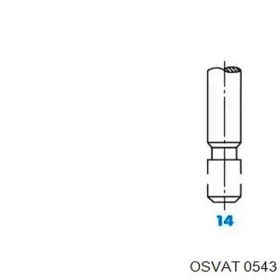 0543 Osvat válvula de admisión