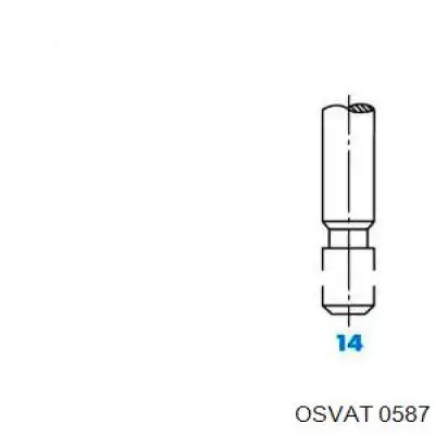 0587 Osvat válvula de admisión