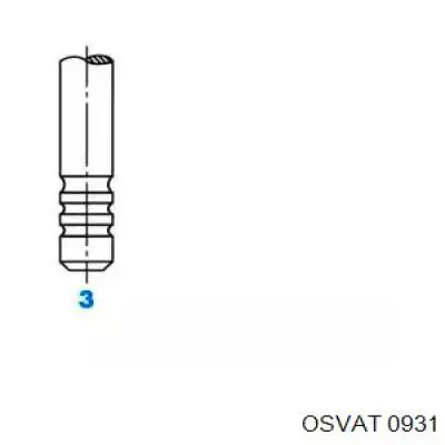 0931 Osvat válvula de escape