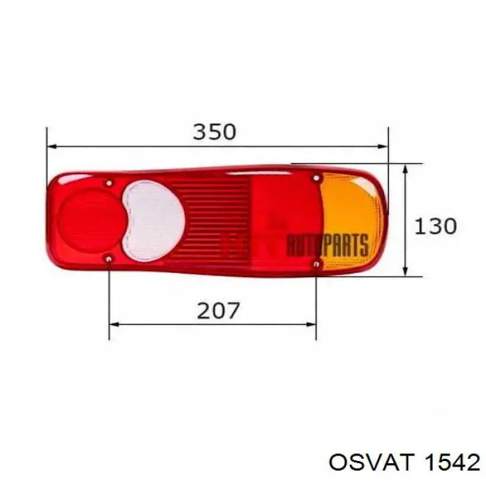 1542 Osvat válvula de escape