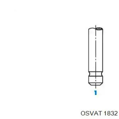 1832 Osvat válvula de escape