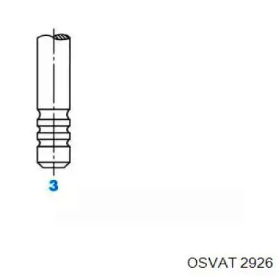 V80007 AE válvula de escape