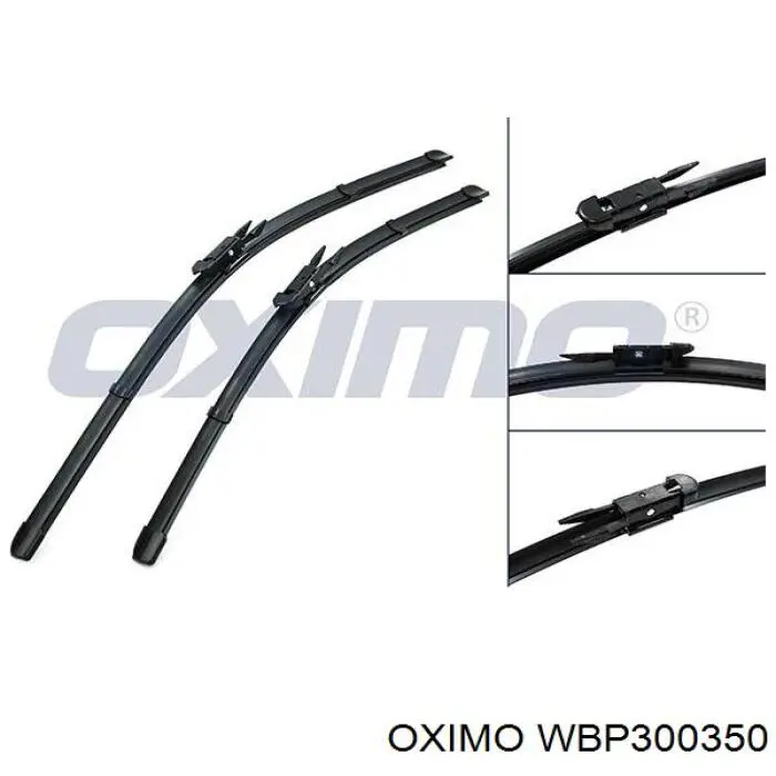 1786576 Ford Escobillas Limpiaparabrisas delanteras