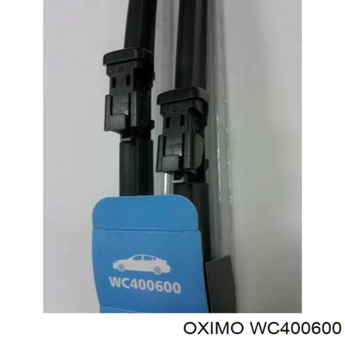 Comprar WC400600 Oximo Juego de escobillas de luna delantera, 2 piezas
