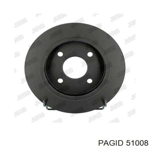 Disco de freno trasero Ford Sierra 1 GBC