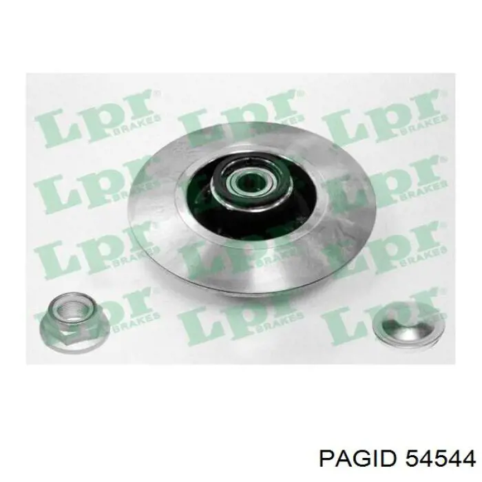 Disco de freno trasero Alfa Romeo 33 905