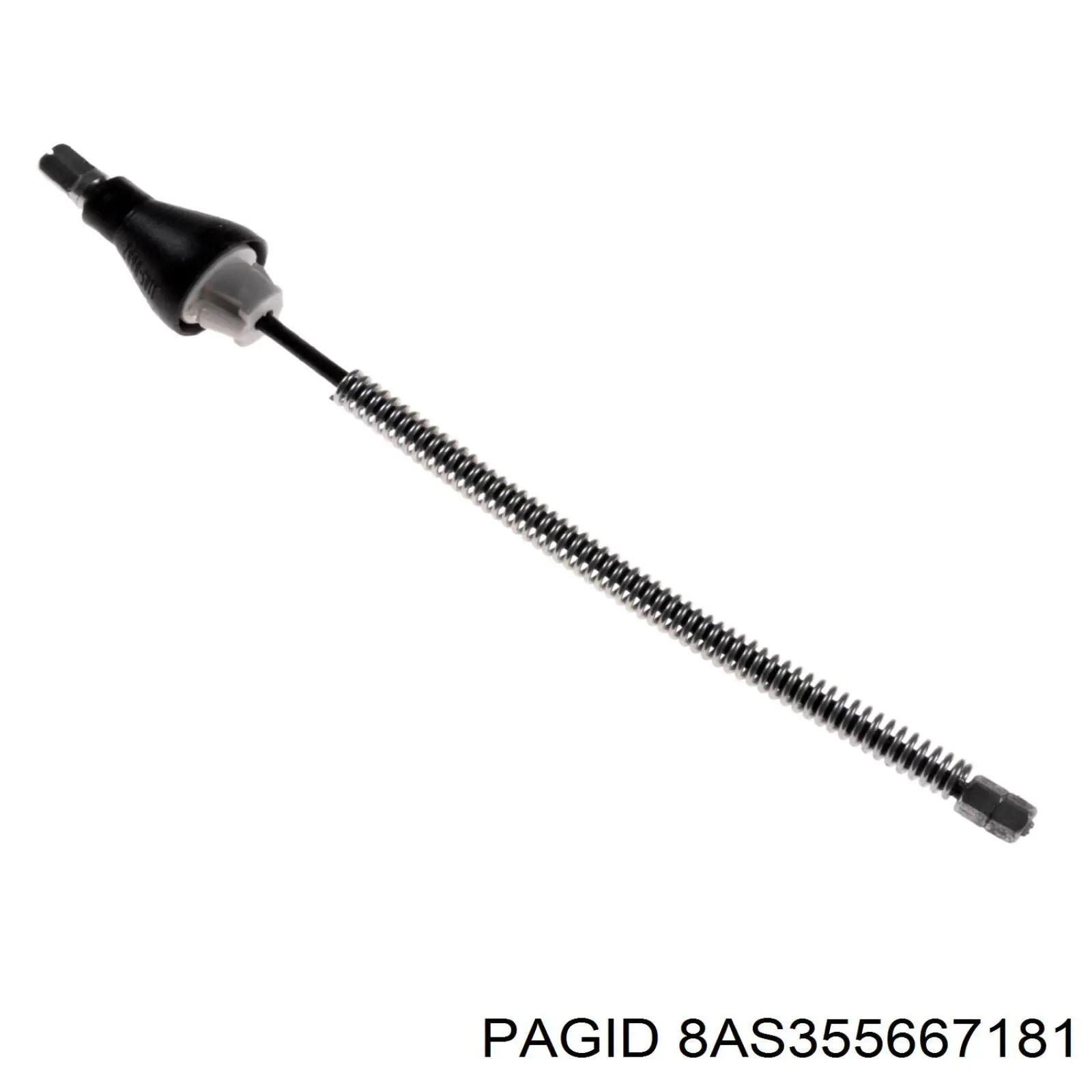 8AS 355 667-181 HELLA-PAGID cable de freno de mano trasero derecho/izquierdo