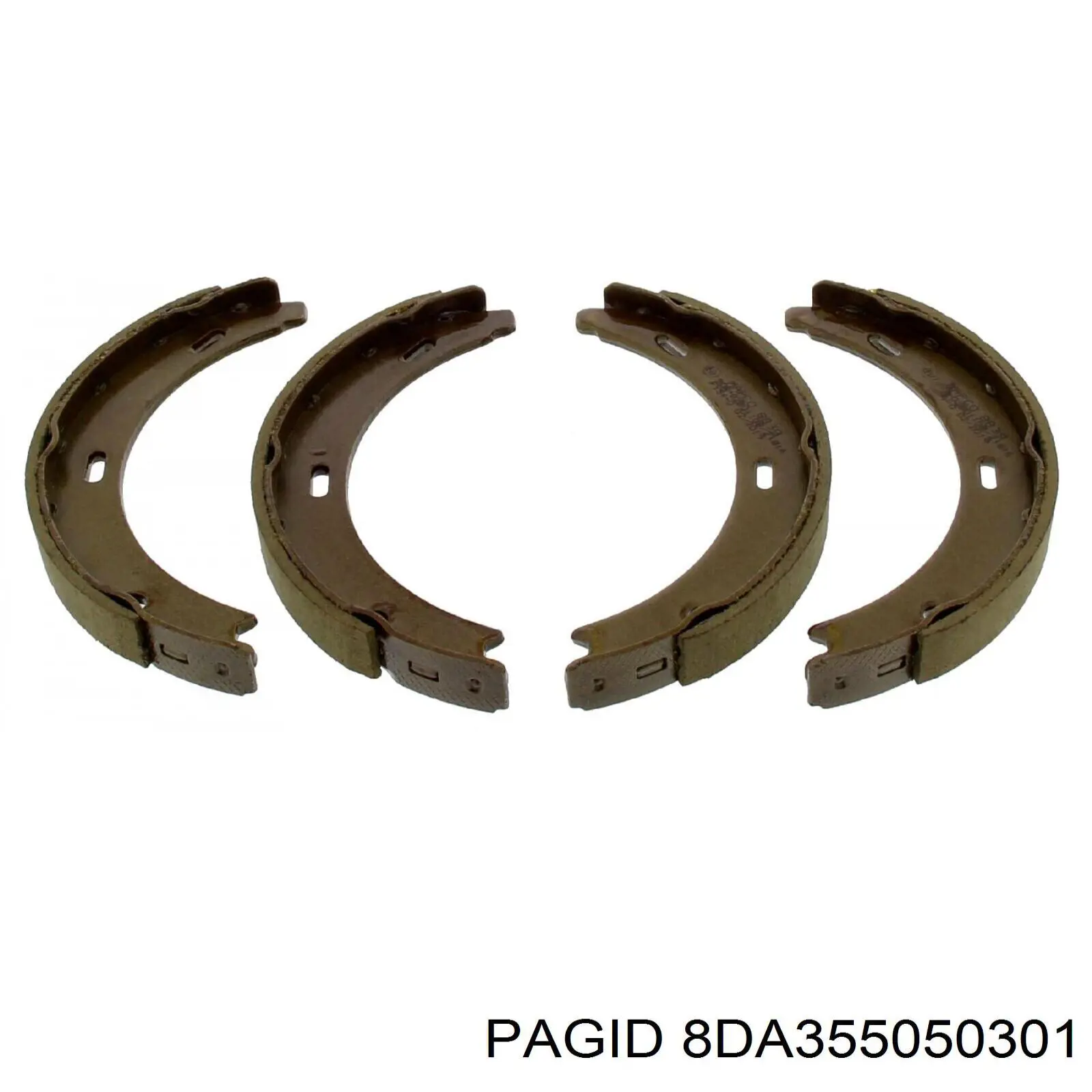 Juego de zapatas de frenos, freno de estacionamiento Mercedes E C124