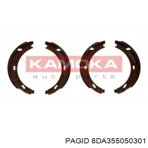 Juego de zapatas de frenos, freno de estacionamiento Mercedes E C124