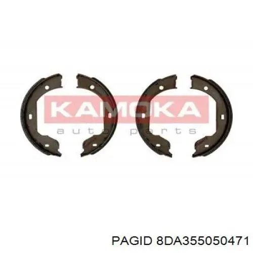 Juego de zapatas de frenos, freno de estacionamiento BMW 5 E39