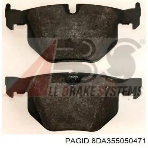 Juego de zapatas de frenos, freno de estacionamiento BMW 5 E39