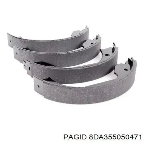 Juego de zapatas de frenos, freno de estacionamiento BMW 5 E39