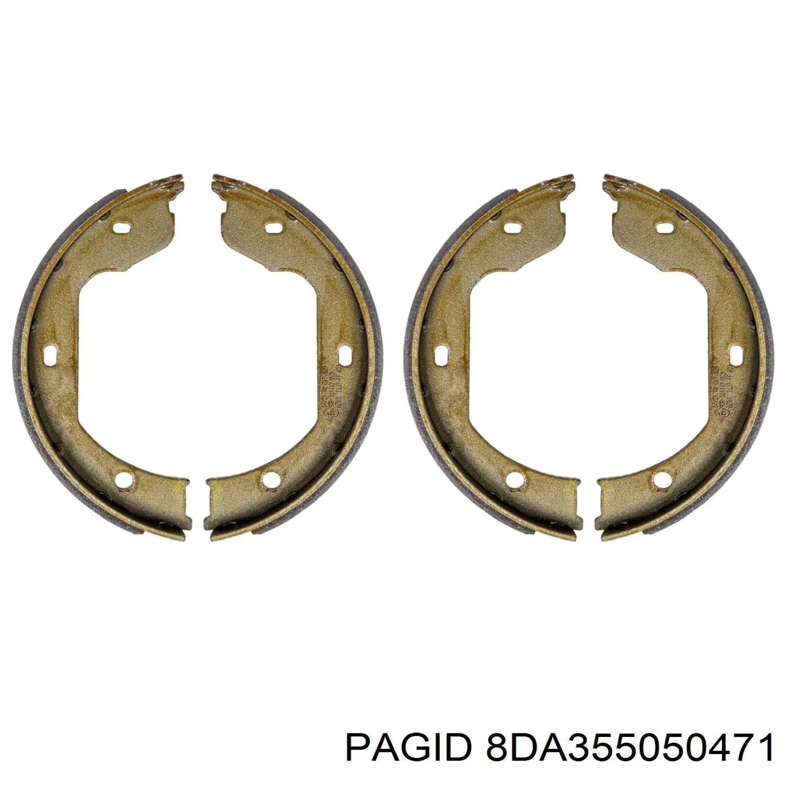 Juego de zapatas de frenos, freno de estacionamiento BMW 5 E39