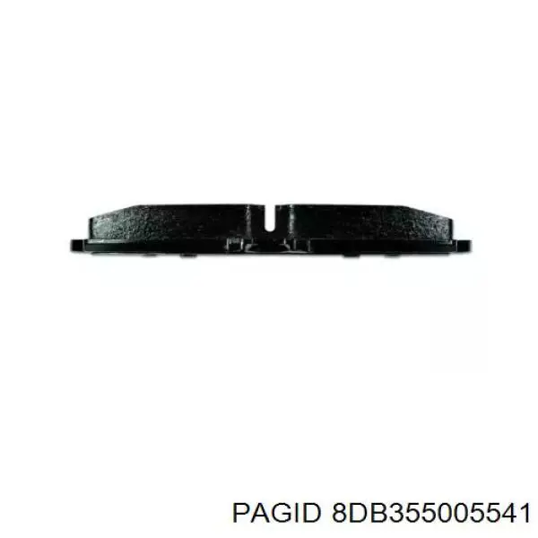 8DB 355 005-541 HELLA-PAGID pastillas de freno traseras