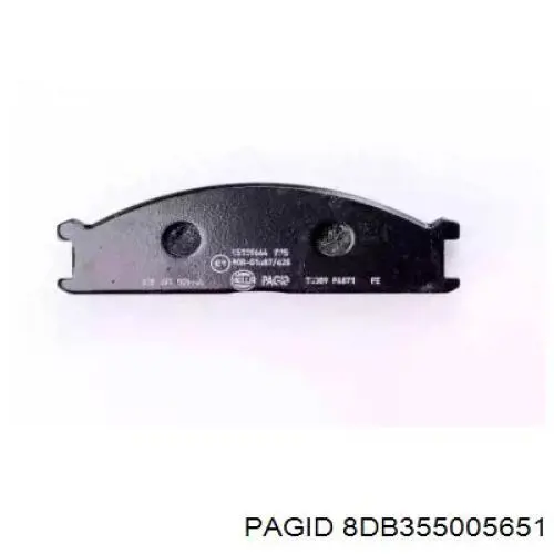 Pastillas de freno delanteras Nissan Terrano 1 WD21