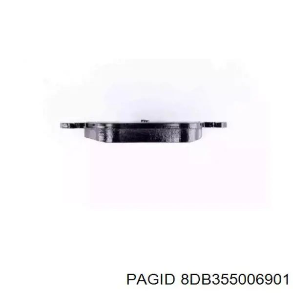 8DB355006901 HELLA-PAGID pastillas de freno delanteras